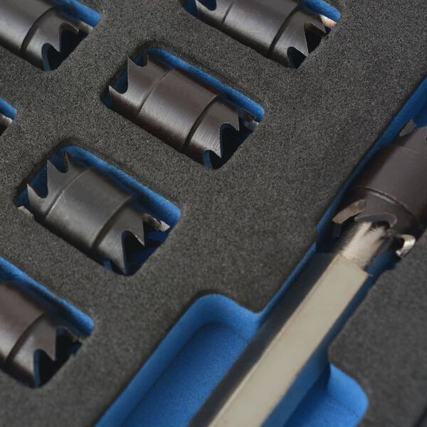 vidaXL 13 Piece Spot Weld Cutter Set HSS