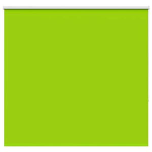 vidaXL Roller Blind Blackout Leaves Green 155x130 cm Fabric Width 151.6 cm Polyester