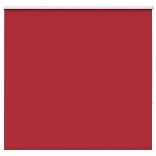 vidaXL Roller Blind Blackout Red 165x175 cm Fabric Width 161.6 cm Polyester