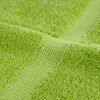 vidaXL Premium Towels SOLUND 10 pcs Apple Green 100x200 cm 600 gsm