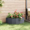 vidaXL Planter Anthracite 120 x 60 x 35 cm Steel