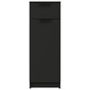 vidaXL Bathroom Cabinet Black 32x34x90 cm Engineered Wood