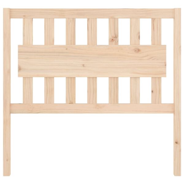 vidaXL Bed Headboard 105.5x4x100 cm Solid Wood Pine