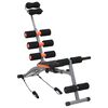 vidaXL L-shaped Abdominal Trainer with Elastic Strings