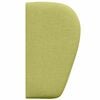 vidaXL Headboard Ear Green 40 x 23 x 6 cm Fabric
