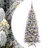 vidaXL Artificial Christmas Tree with 150 LEDs White 53 x 53 x 120 cm