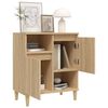 vidaXL Sideboard Sonoma Oak 60x35x70 cm Engineered Wood