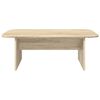 vidaXL Coffee Table Sonoma Oak 93 x 53 x 33 cm Engineered Wood