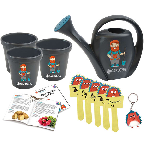 GARDENA 8 Piece Garden Toy Set Plastic