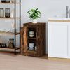 vidaXL Sideboard Smoked Oak 37.5x35.5x67.5 cm Engineered Wood