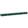 vidaXL Raised Garden Bed Green 400 x 40 x 24 cm cold-rolled steeel