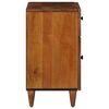 vidaXL Bedside Cabinet Brown 50 x 33 x 60 cm Solid Mango Wood