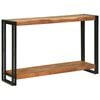 vidaXL Console Table Brown 120 x 33 x 75 cm Solid acacia wood