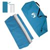 vidaXL Water Resistant Tarp Blue