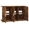 vidaXL Aquarium Stand Smoked Oak 101x41x58 cm Engineered Wood