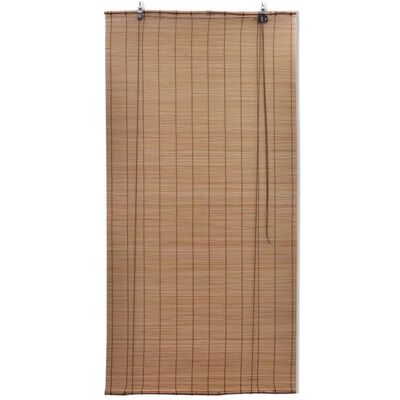 vidaXL Brown Bamboo Roller Blinds 100 x 160 cm