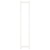 vidaXL Towel Rack White 23x18x110 cm Solid Wood Pine