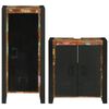 vidaXL Bathroom Furniture Set 2 pcs Multicolour Solid Reclaimed Wood