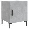 vidaXL Bedside Cabinets 2 pcs Concrete Grey 40x40x50 cm Engineered Wood
