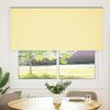 vidaXL Roller Blind Blackout Yellow 155x175 cm Fabric Width 151.6 cm Polyester