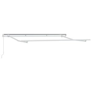 vidaXL Awning Frame White 3.5 x 2 m Metal