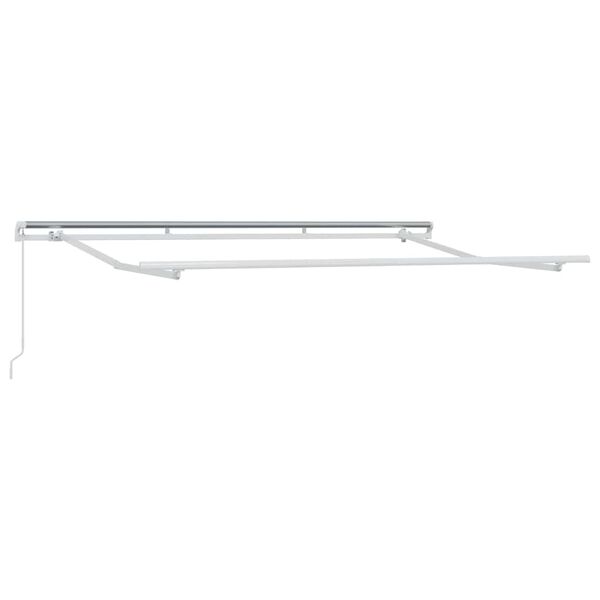 vidaXL Awning Frame White 3.5 x 2 m Metal