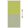 vidaXL Roller Blind Blackout Leaves Green 115x230 cm Fabric Width 110.7 cm Polyester