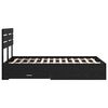 vidaXL Bed Frame with Drawer with Headboard Manual Engineered Wood