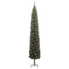 vidaXL Artificial Christmas Tree with 300 LEDs with Stand Green 270 cm