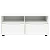 vidaXL TV Cabinet with Drawer White 100 x 48 x 43 cm Engineered Wood