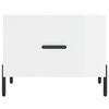 vidaXL Coffee Table High Gloss White 50x50x40 cm Engineered Wood