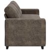 vidaXL Sofa Dark Grey 221 x 80 x 80 cm Fabric