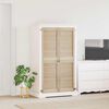 vidaXL Cabinet Door with Door 2 pcs Natural 140.5 x 2.1 x 39.5 cm