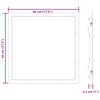 vidaXL Access Panels White 40 x 40 cm ABS Plastic