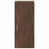 vidaXL Bathroom Wall Cabinet TULUM Brown Oak 37 x 24.5 x 86 cm