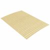 vidaXL Slatted Bed Base | Natural Wood | Solid poplar wood | 120x200 cm