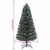 vidaXL Artificial Christmas Tree Green 150 cm PVC