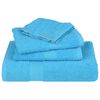 vidaXL Sauna Towels "FROGN" 2 pcs Turquoise 80x200 cm 360 gsm