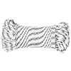 vidaXL Braided Boat Rope White 5 mmx25 m Polyester