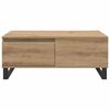 vidaXL Coffee Table Artisan Oak 90 x 50 x 36.5 cm Engineered Wood