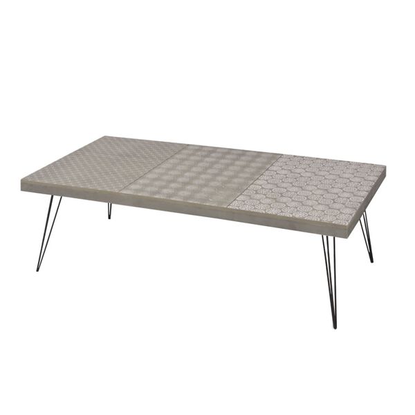 vidaXL Coffee Table 120x60x38 cm Grey
