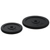 vidaXL Barbell and Dumbbell with Plates 60 kg Cast Iron