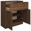 vidaXL Sideboard Brown Oak 60x30x70 cm Engineered Wood