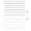 vidaXL Zebra Blind White 160x200 cm Fabric Width 155.9 cm Polyester