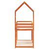 vidaXL Bunk Bed without Mattress Wax Brown 90x200 cm Solid Wood Pine