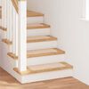vidaXL Anti-slip Stair Mats Latex backing 15 pcs Cream 60 x 25 cm PP