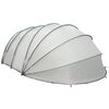 vidaXL Pool Tent Dome Grey 640 x 432 x 205 cm