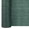 vidaXL Privacy Net Green 3.6x25 m HDPE 75 g/m&sup2;