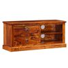 vidaXL TV Cabinet Solid Acacia Wood 90x30x40 cm