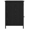 vidaXL Bedside Cabinet 2 pcs Black Oak 40 x 42 x 60 cm Engineered Wood
